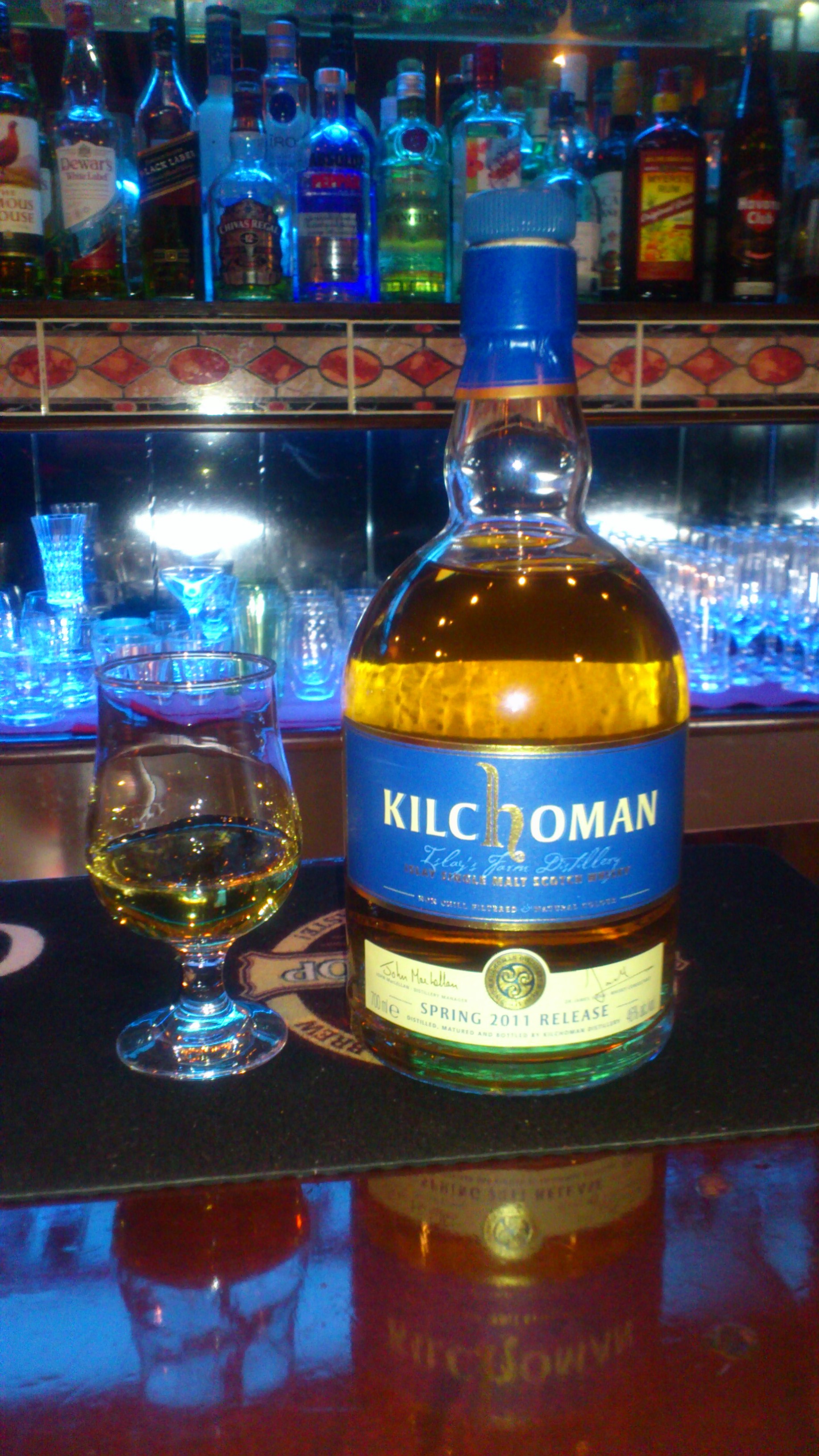 バーで飲んだキルホーマン